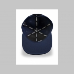 šiltovka - čiapka TIMUS Snapback - modrá s vyšívaným logom materiál 100% bavlna, zapínanie vzadu na plastové západky, univerzálna nastaviteľná veľkosť